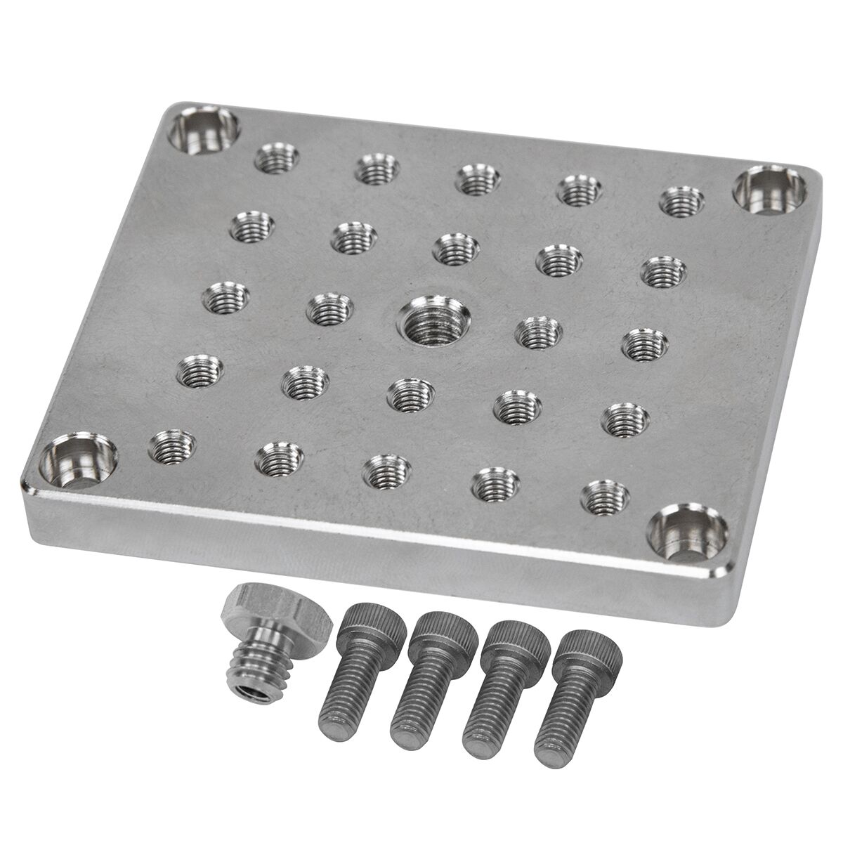 AC1060 Base plate with matrix of threaded holes